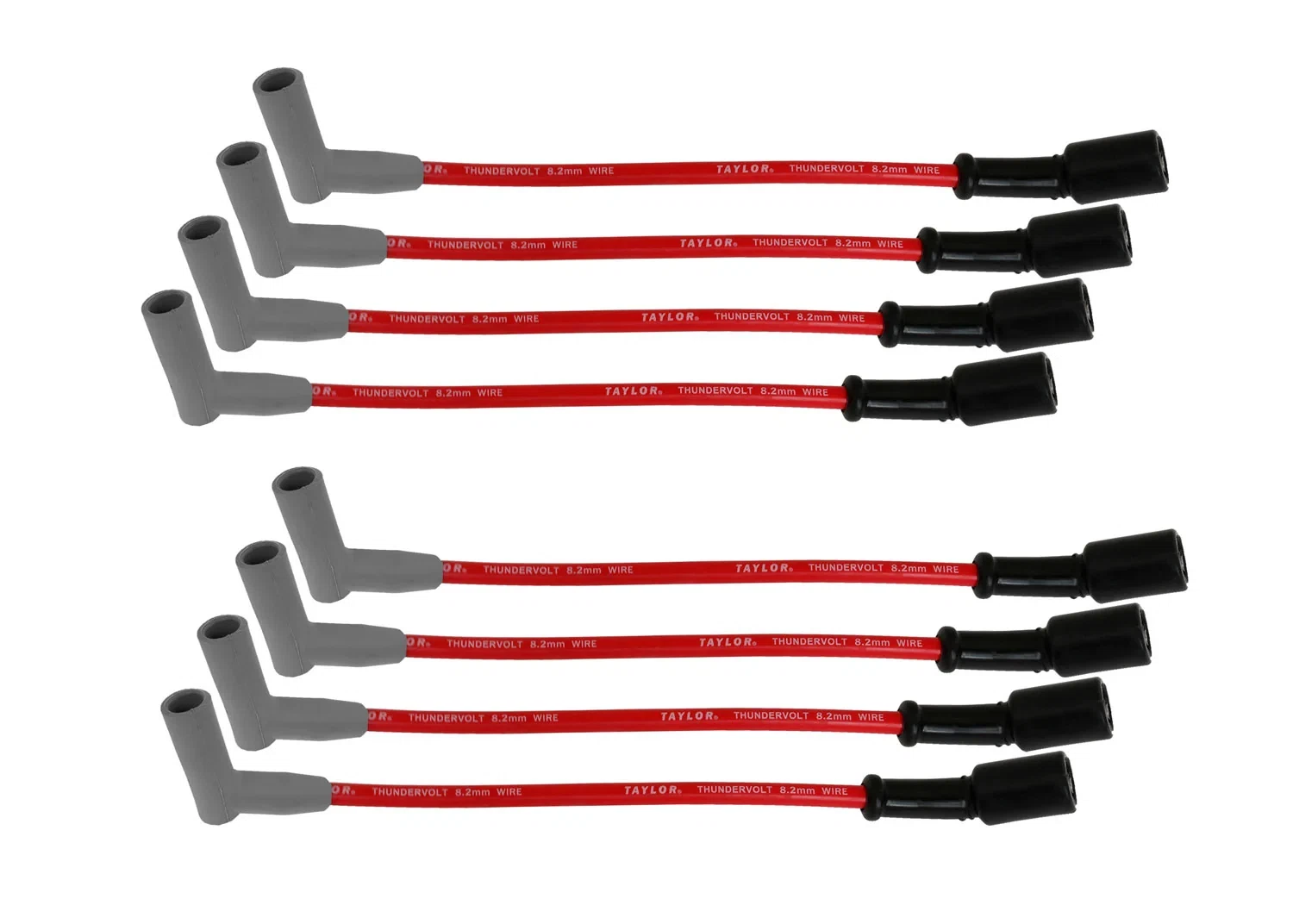 Spark Plug Wire Set Universal 8.2mm Silicone Thundervolt 135_ 40 ohm_ft 86245